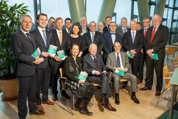 De ambassadeurs van Bereikbaar Haaglanden (Foto: Martien de Man)